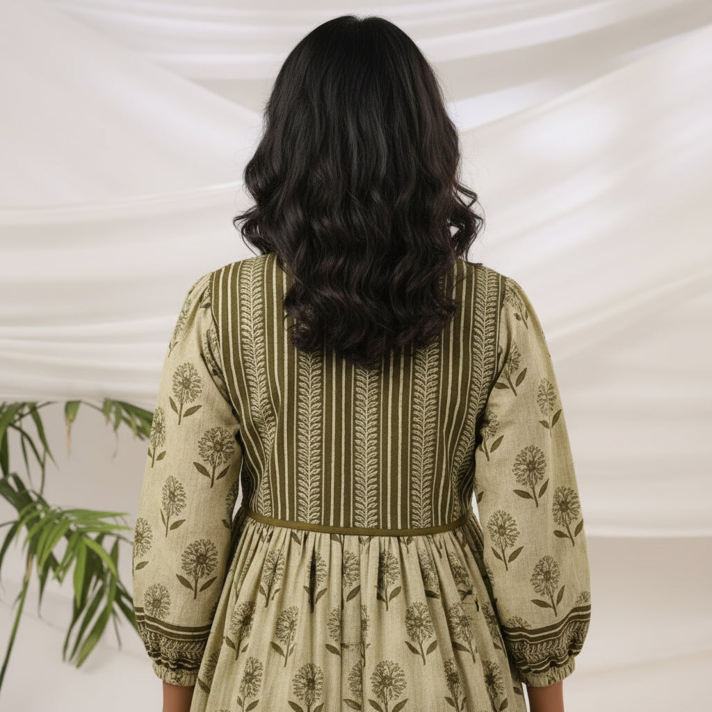 Olive Midi Dress