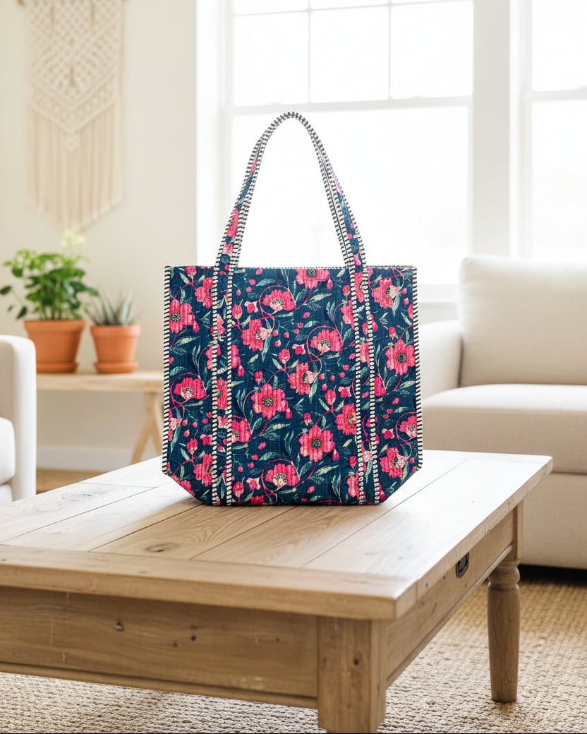 Floral Tote Bag