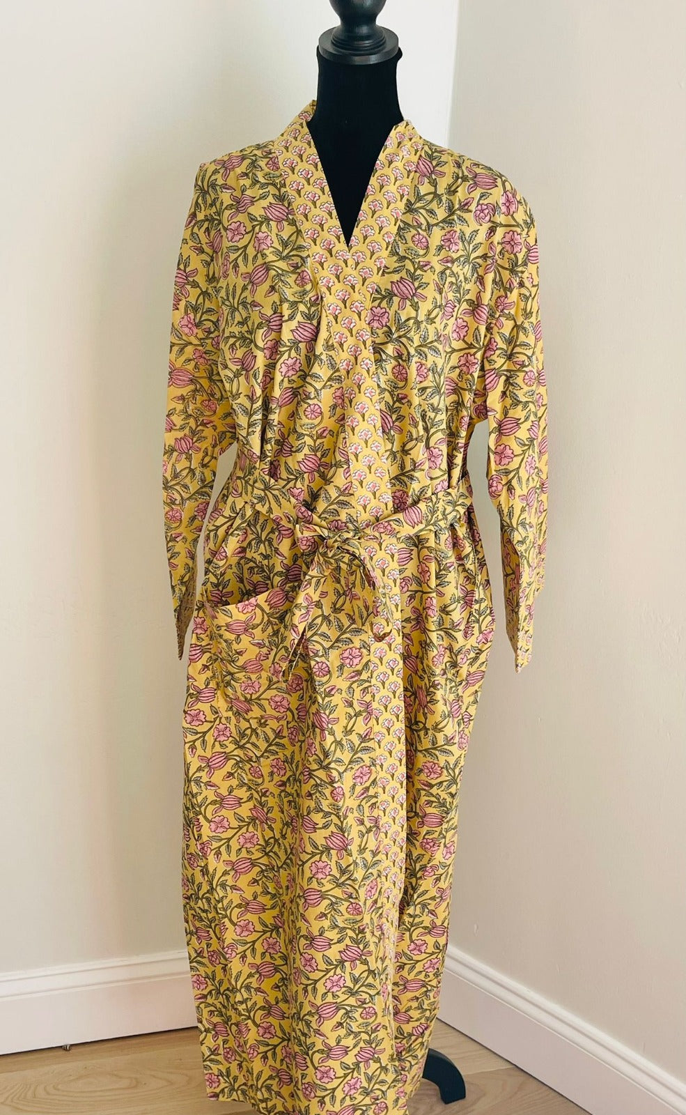 Dusty Fall Kimono Robe