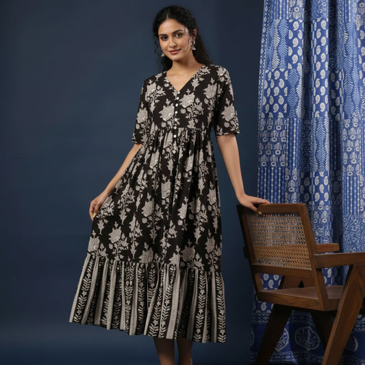 Kaali Gulshan Midi Dress