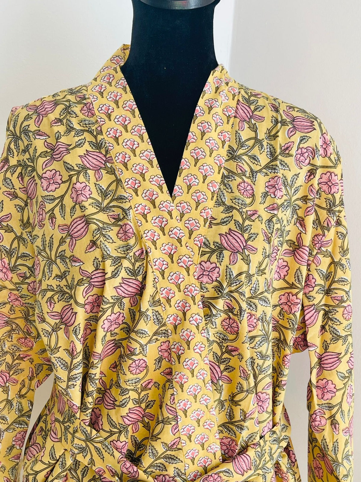 Dusty Fall Kimono Robe