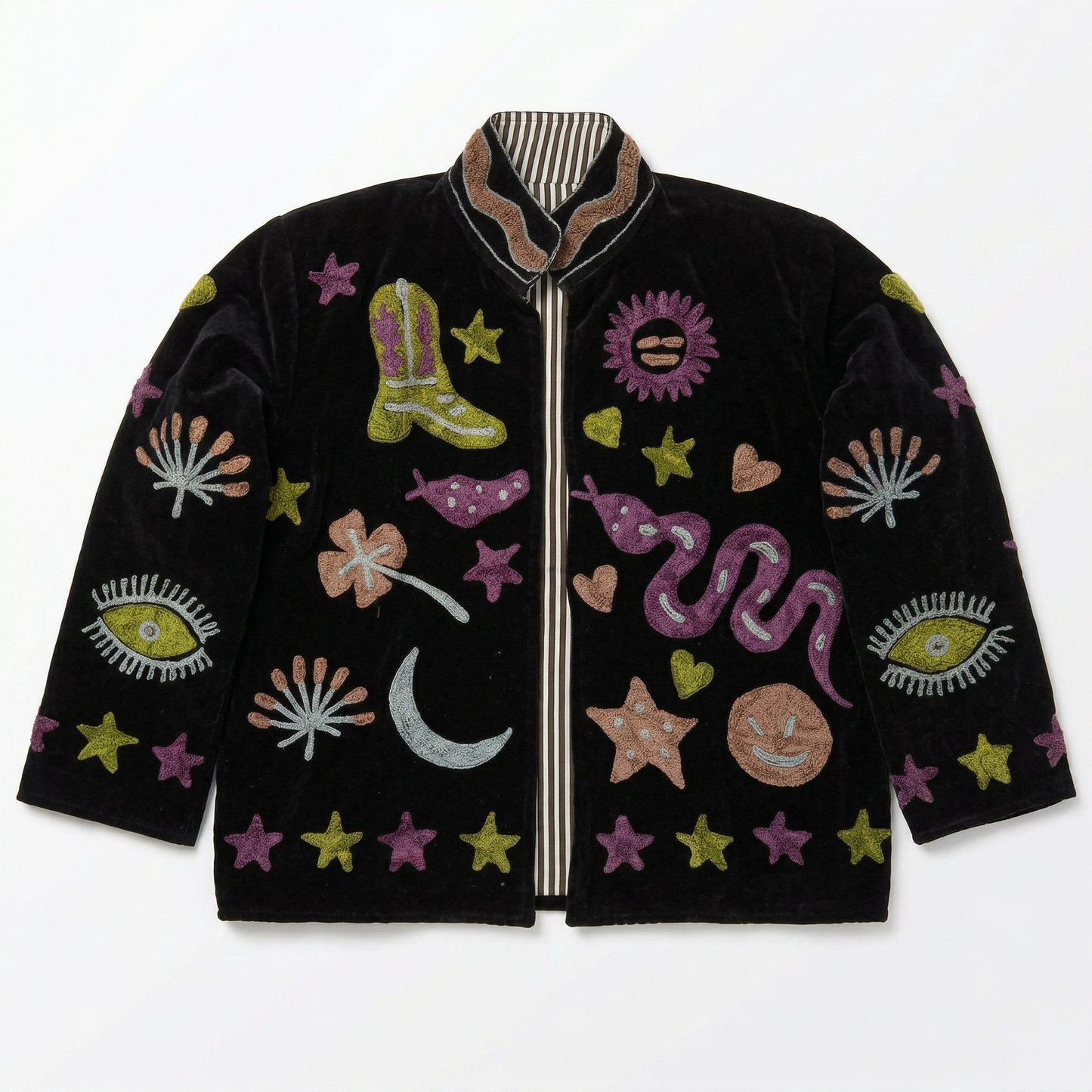 Midnight Rodeo Reversible Velvet Jacket