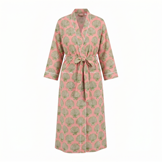 Pink Shell Robe