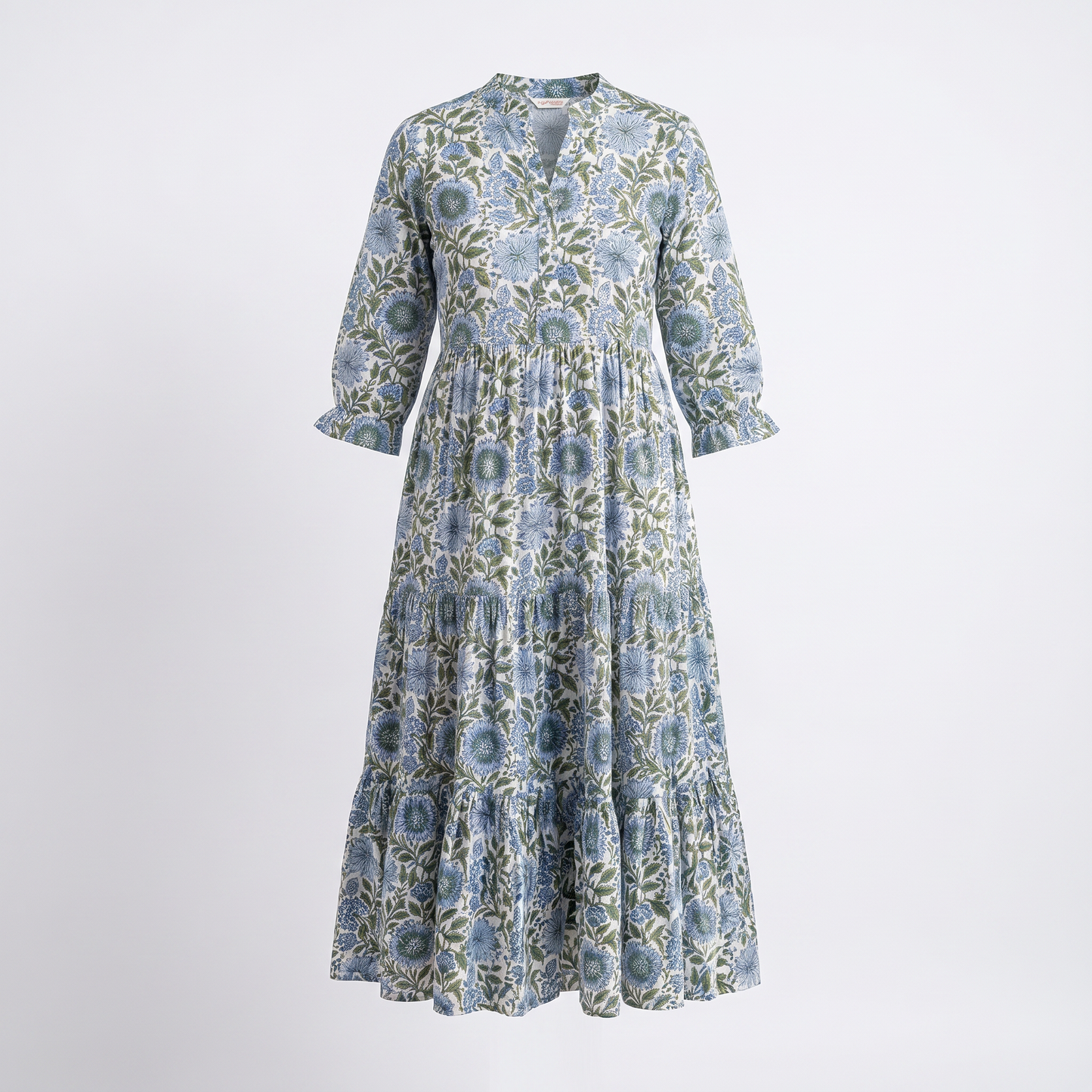 Summer Floral Cotton Dress