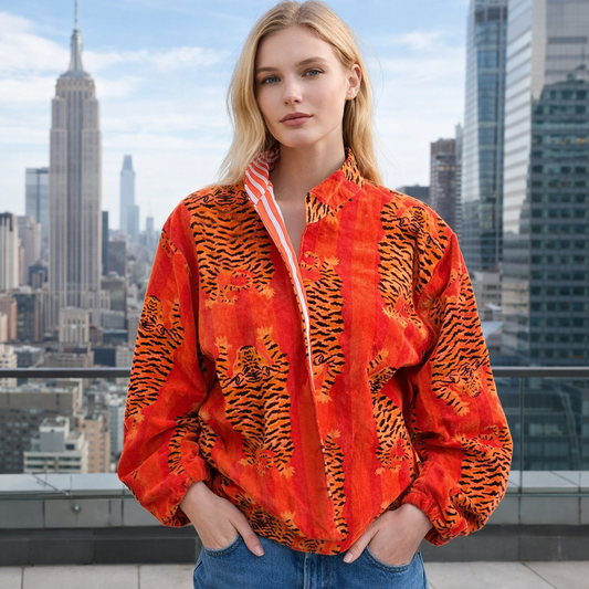 Orange Tango Reversible Jacket
