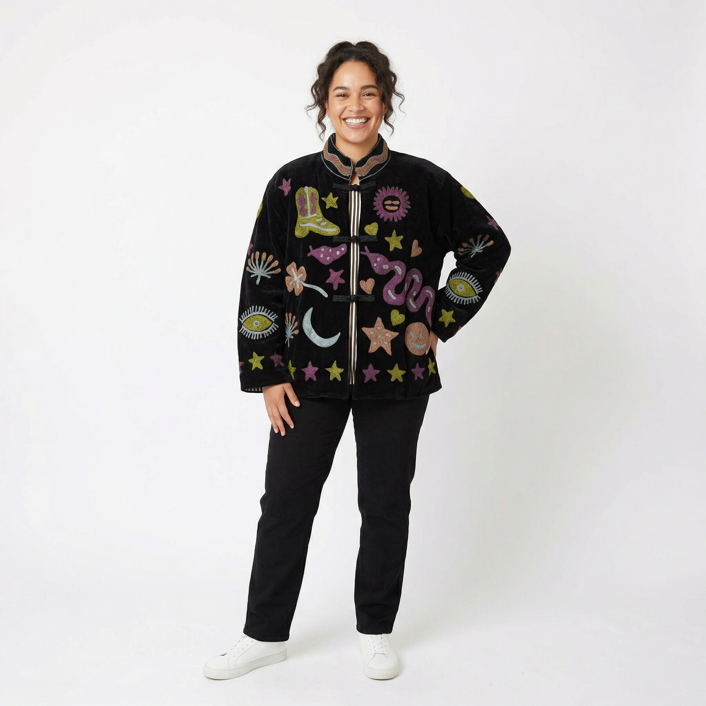 Midnight Rodeo Reversible Velvet Jacket