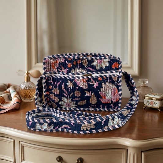 Midnight Bloom Sling Bag