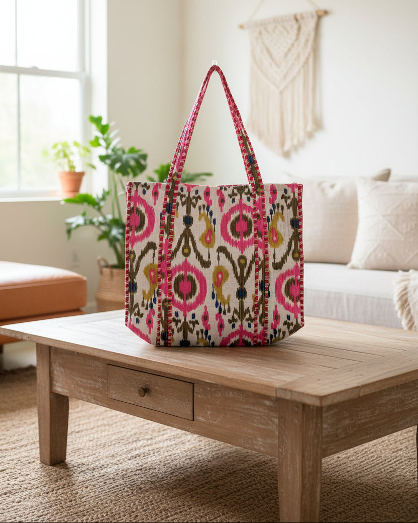 Multi-Color Tote Bag