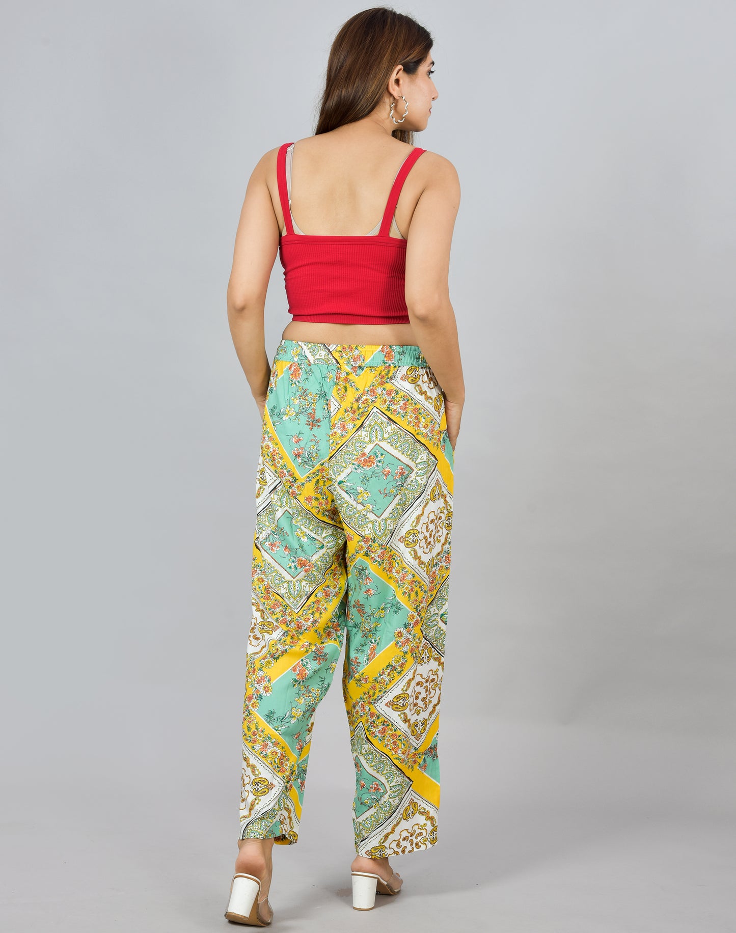Golden Day Rayon Easy Pants