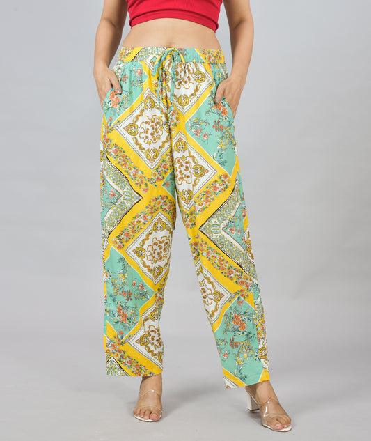 Golden Day Rayon Easy Pants