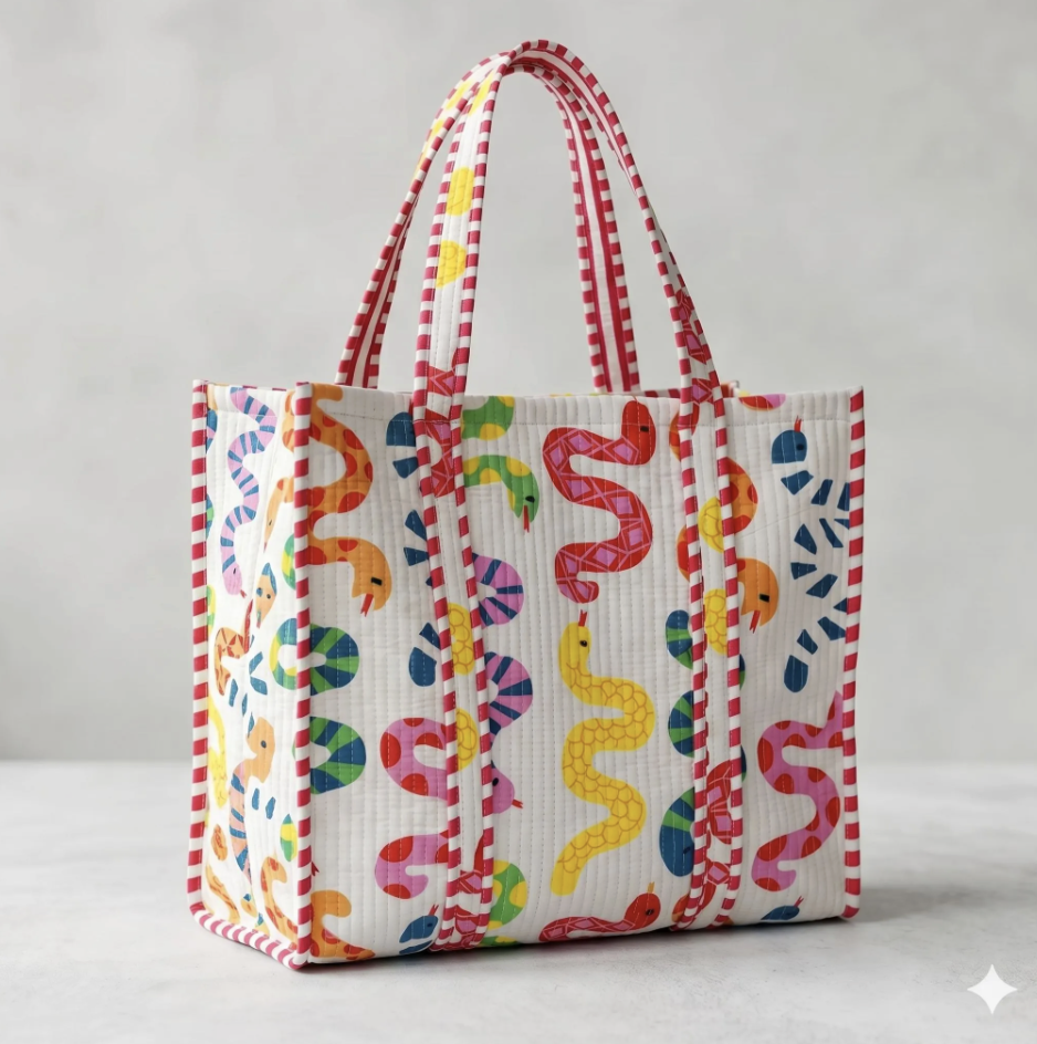 Sneaky Cotton Tote Bag