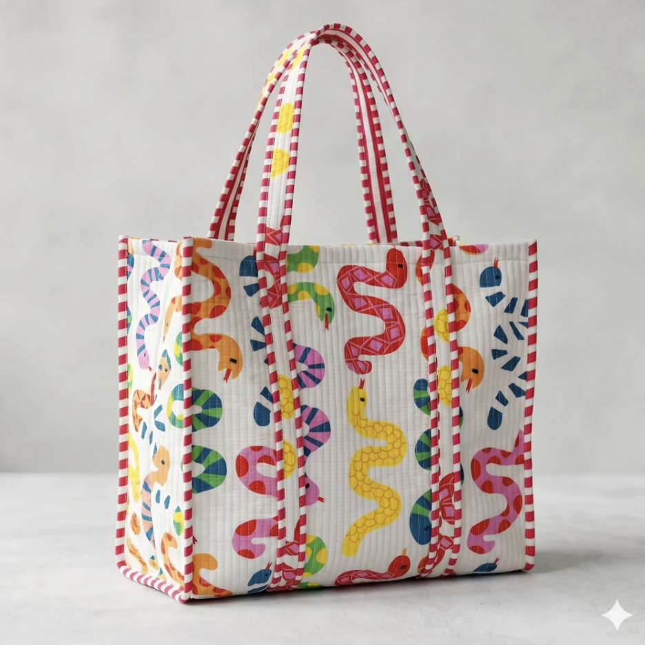 Sneaky Cotton Tote Bag