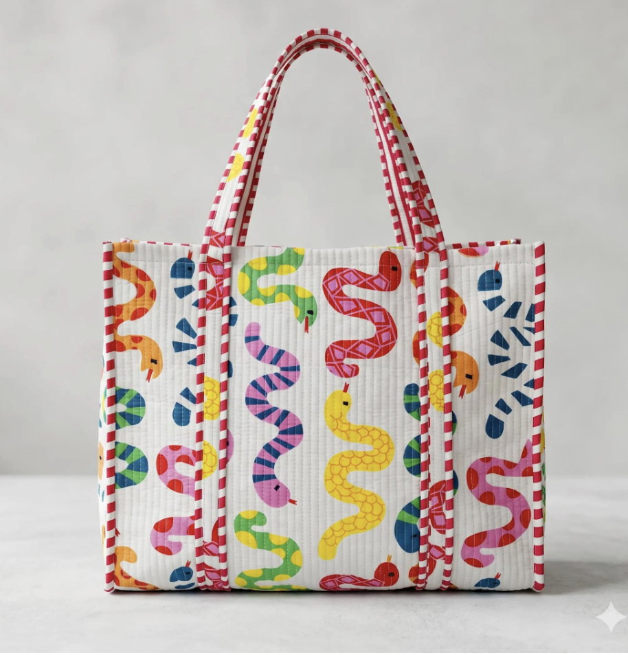 Sneaky Cotton Tote Bag
