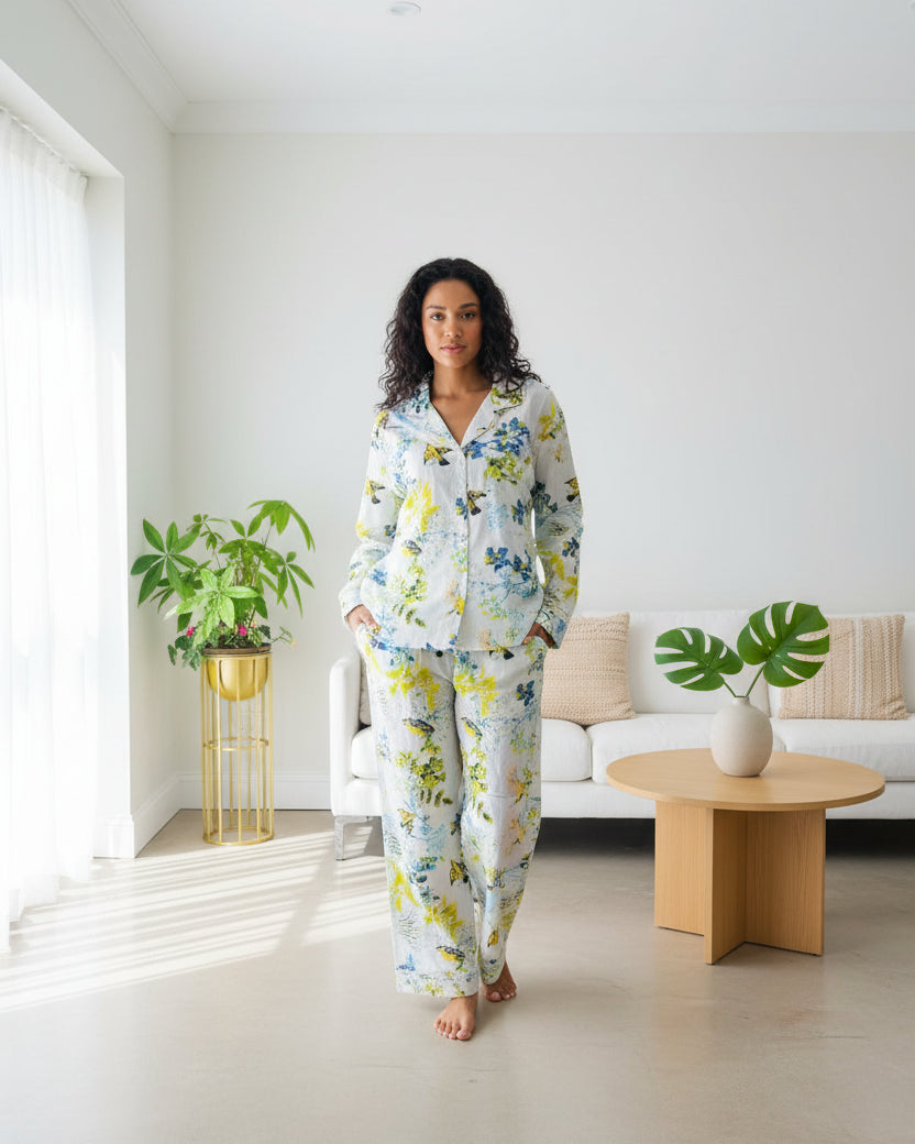 Long PJ Set - Nestled in Nature