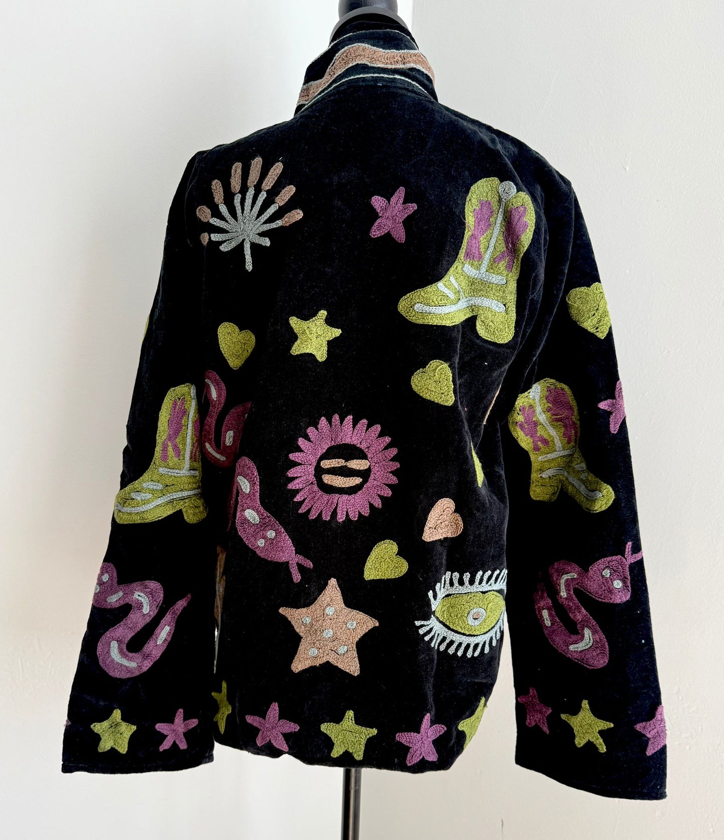 Midnight Rodeo Reversible Velvet Jacket