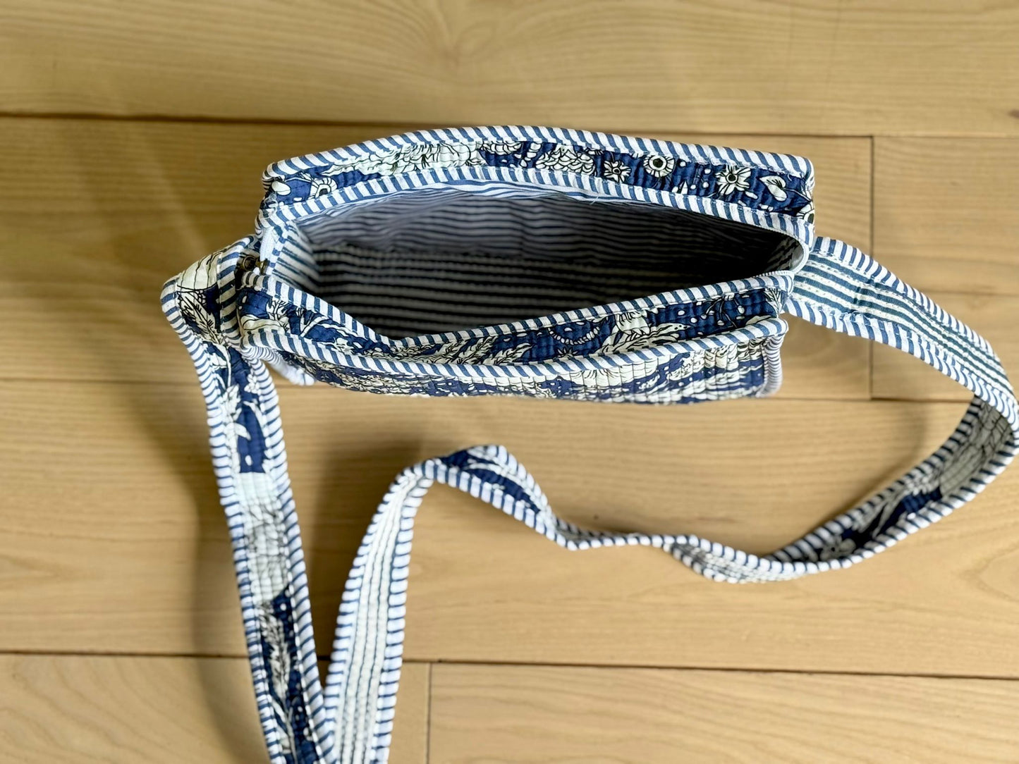 Dark Blue Sling Bag