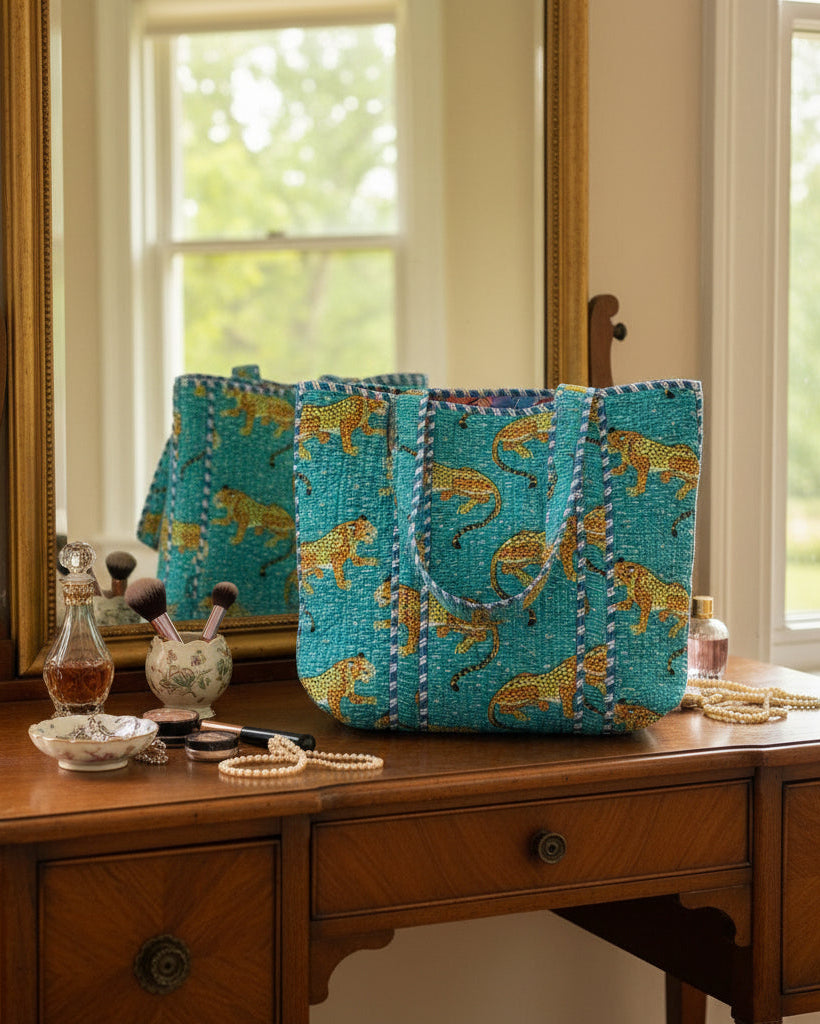 Green Tiger Tote