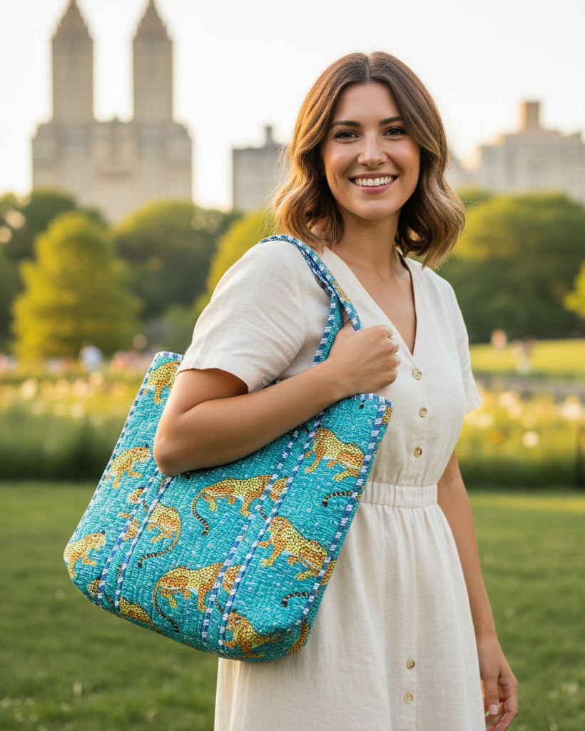 Green Tiger Tote