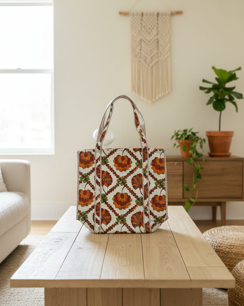 Floral Tote Bag