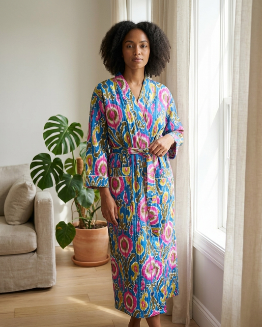 100% Cotton Kimono Robe