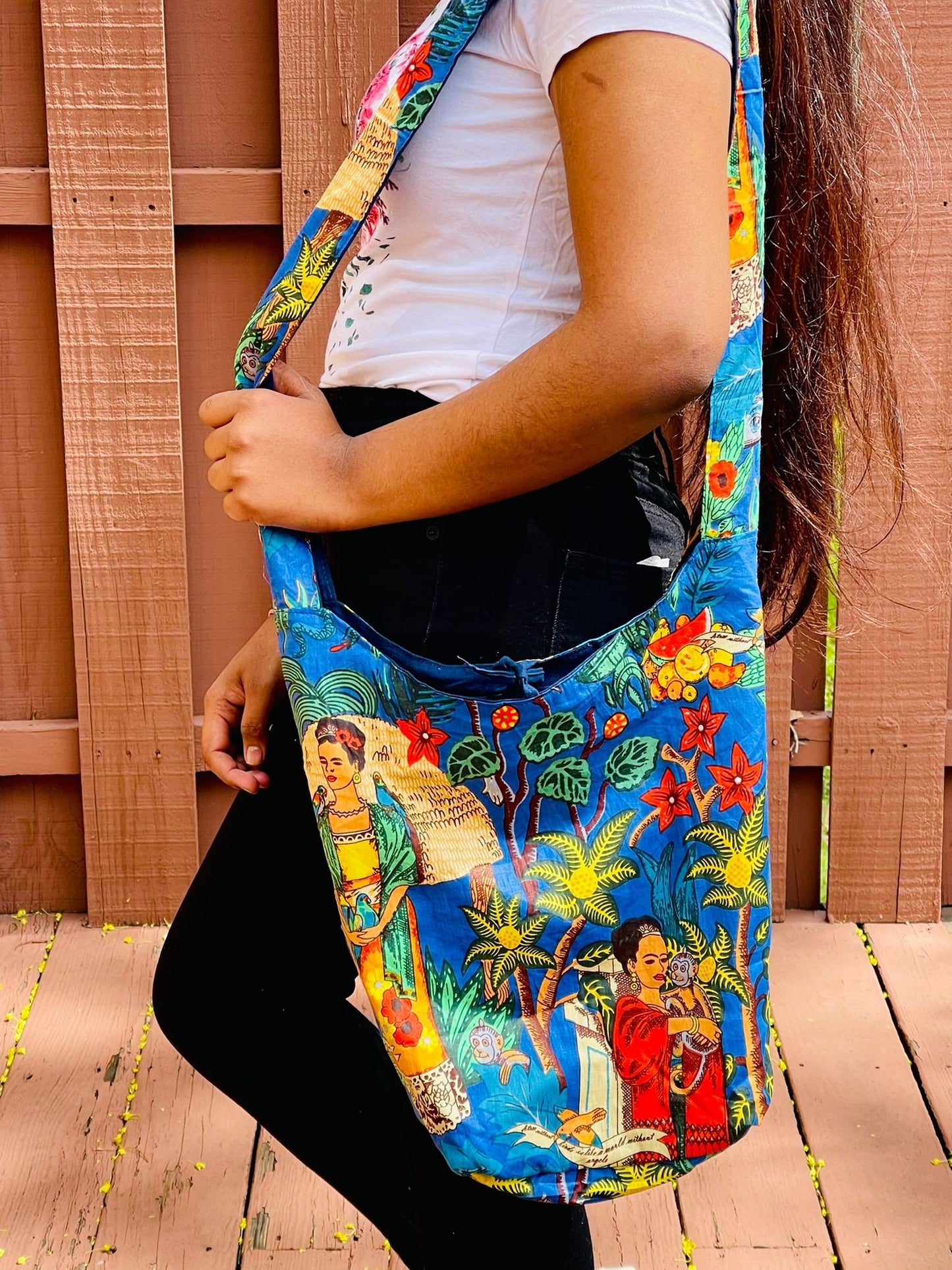 Frida Kahlo Handbag - Grey