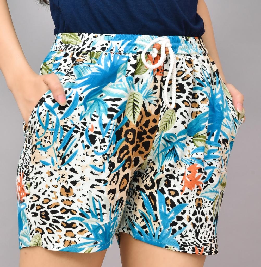 Floral Print Summer Shorts