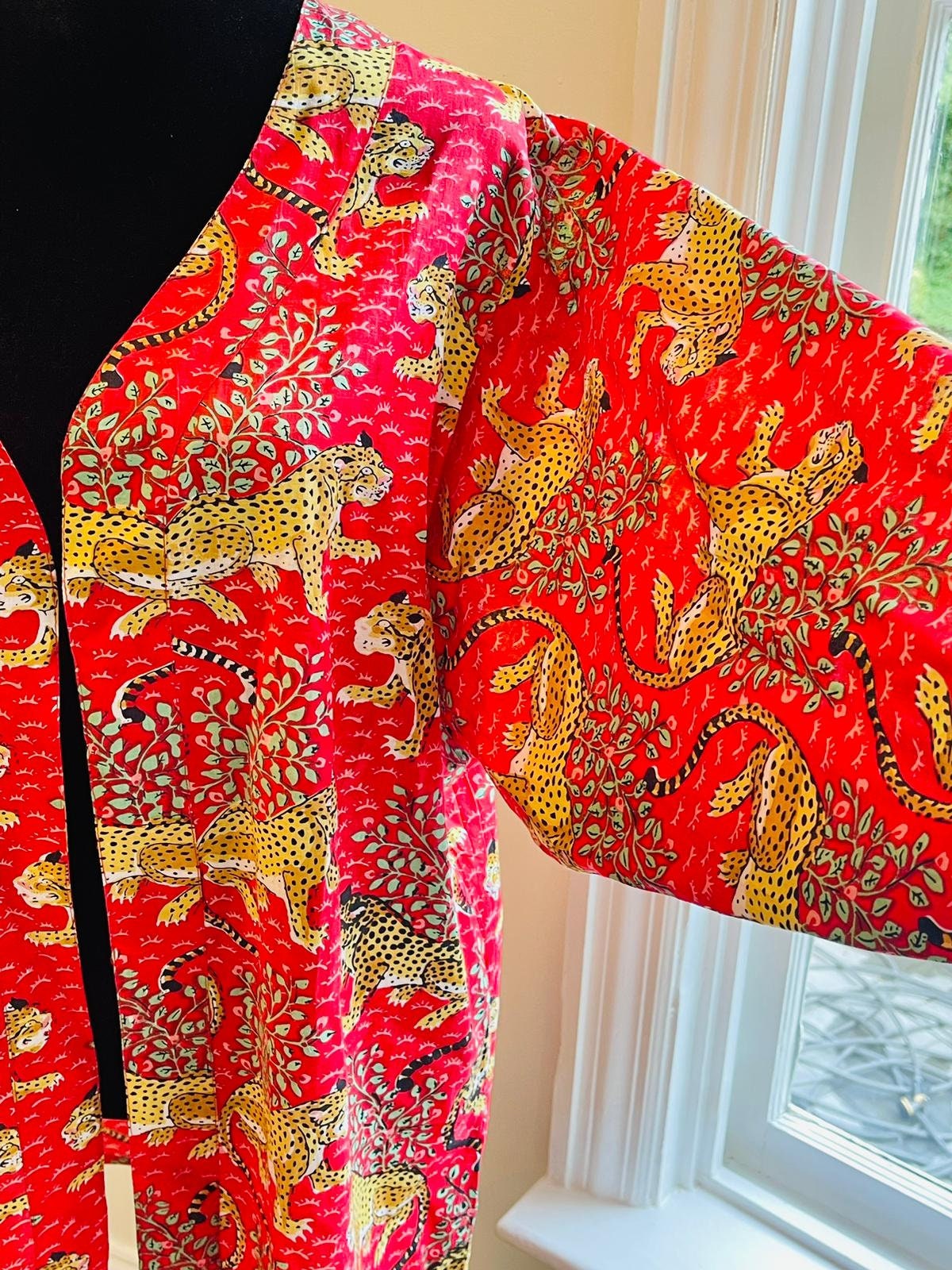 The Essential Cotton Tiger Print Shrug